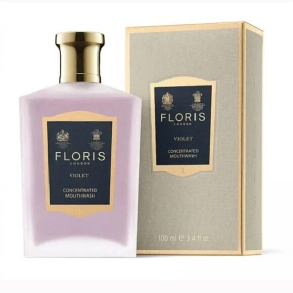 Floris London Violet Concentrated Mouthwash 100ml - Picture 1 of 1